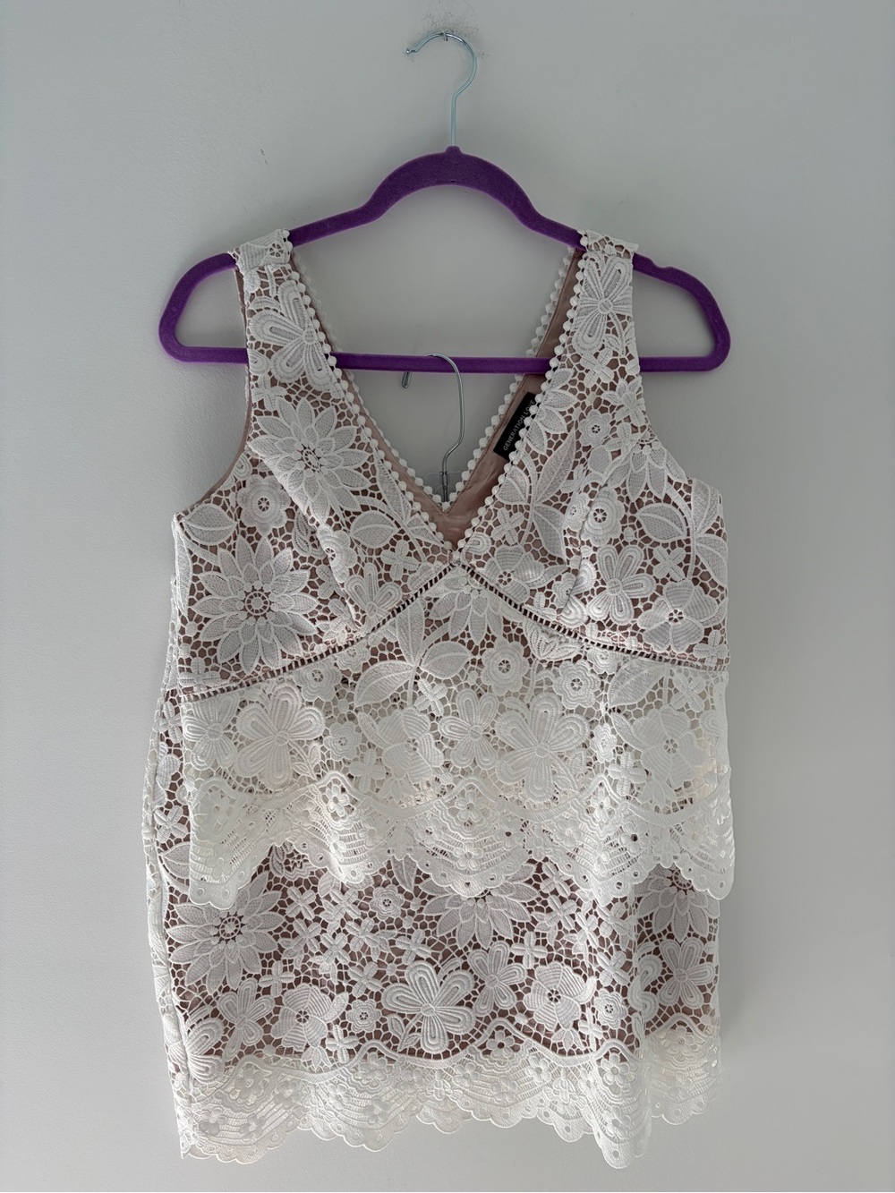 Generation Love Ivory Floral Lace Camisole
